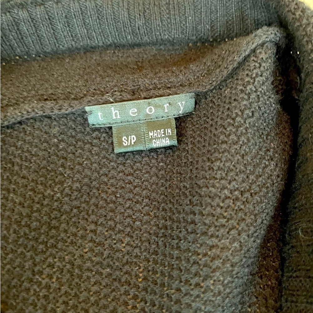 Theory brown long sweater